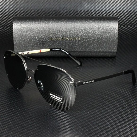 Burberry Black Women's 61mm Sunglasses! New! - Picture 1 of 3